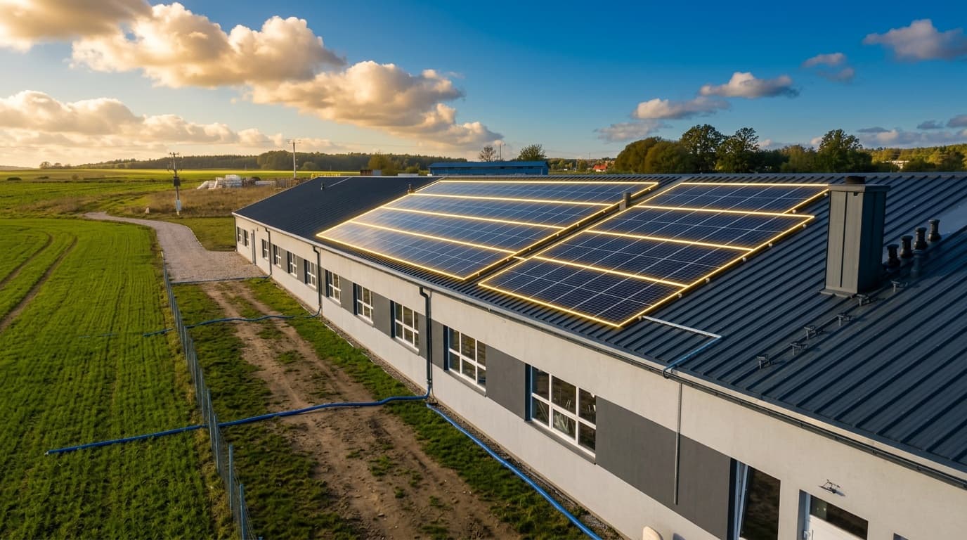 Instalacja fotowoltaiczna 127 kWp łącznie w Gdańsk — ujęcie 1
