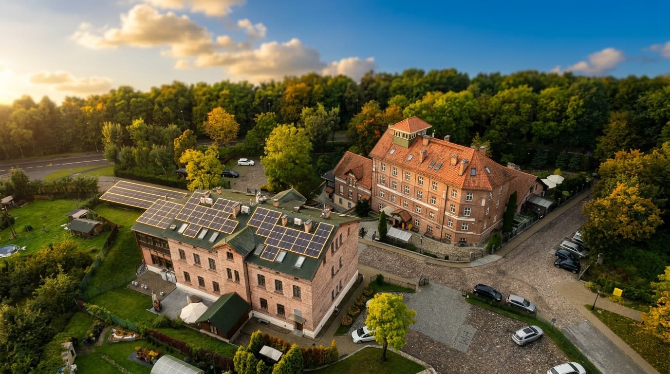 Realizacja Amon Ra — Hotel Młyn, Elbląg